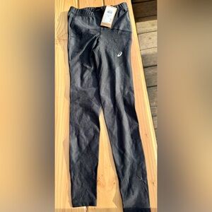 Asics Black Finish Advantage 3 Leggings